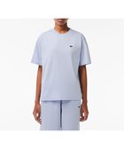【ラコステ/LACOSTE】のハイクオリティ ピマコットン仕立て ワンポイントソフトタッチ半袖Tシャツ 人気、トレンドファッション・服の通販 founy(ファニー) ファッション Fashion レディースファッション WOMEN トップス・カットソー Tops/Tshirt シャツ/ブラウス Shirts/Blouses ロング / Tシャツ T-Shirts トレンド Trend ベーシック Basic リラックス Relax ワンポイント One Point 半袖 Short Sleeve thumbnail ライトブルー|ID: prp329100004529208 ipo3291000000032023963