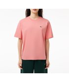 【ラコステ/LACOSTE】のハイクオリティ ピマコットン仕立て ワンポイントソフトタッチ半袖Tシャツ 人気、トレンドファッション・服の通販 founy(ファニー) ファッション Fashion レディースファッション WOMEN トップス・カットソー Tops/Tshirt シャツ/ブラウス Shirts/Blouses ロング / Tシャツ T-Shirts トレンド Trend ベーシック Basic リラックス Relax ワンポイント One Point 半袖 Short Sleeve thumbnail ピンク|ID: prp329100004529208 ipo3291000000032023964