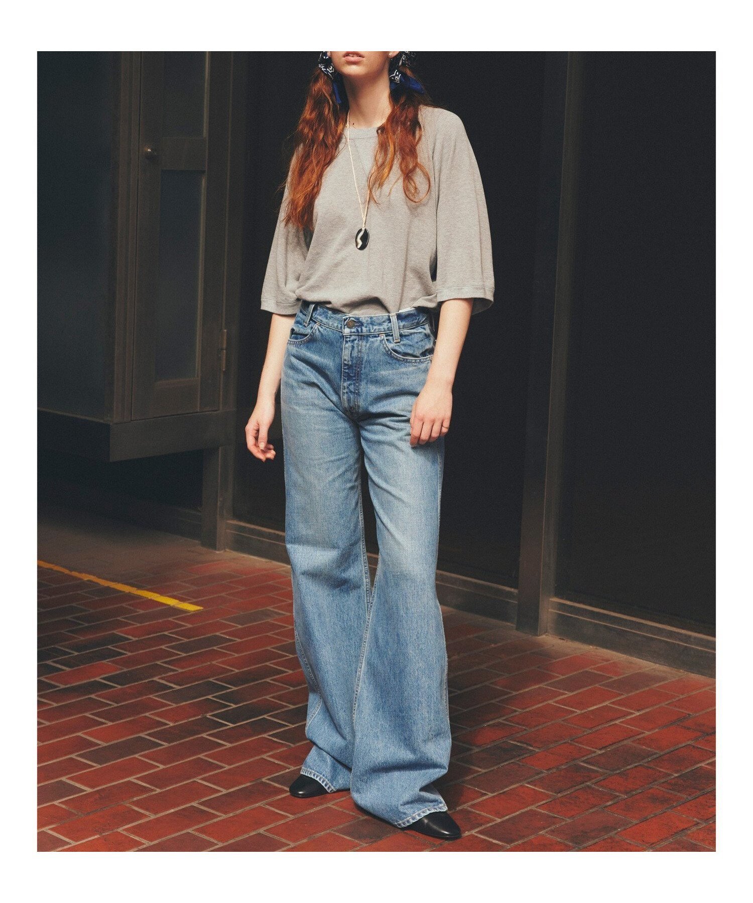 【ビショップ/Bshop】のHALFSLEEVE W GAZETTE PO WOMEN インテリア・キッズ・メンズ・レディースファッション・服の通販 founy(ファニー) 　ファッション　Fashion　レディースファッション　WOMEN　トップス・カットソー　Tops/Tshirt　ショルダー　Shoulder　ドロップ　Drop　ボトム　Bottom　GREY|ID: prp329100004529217 ipo3291000000032023995