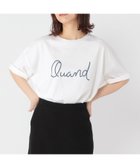【スタディオ クリップ/studio CLIP】のアソートロゴプリントTシャツ quand04|ID: prp329100004529219 ipo3291000000032024010