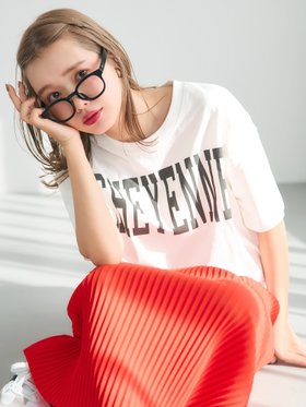 【コカ/COCA】のテールカットカレッジビッグTシャツ 人気、トレンドファッション・服の通販 founy(ファニー) ファッション Fashion レディースファッション WOMEN トップス・カットソー Tops/Tshirt シャツ/ブラウス Shirts/Blouses ロング / Tシャツ T-Shirts ポケット Pocket |ID:prp329100004529226