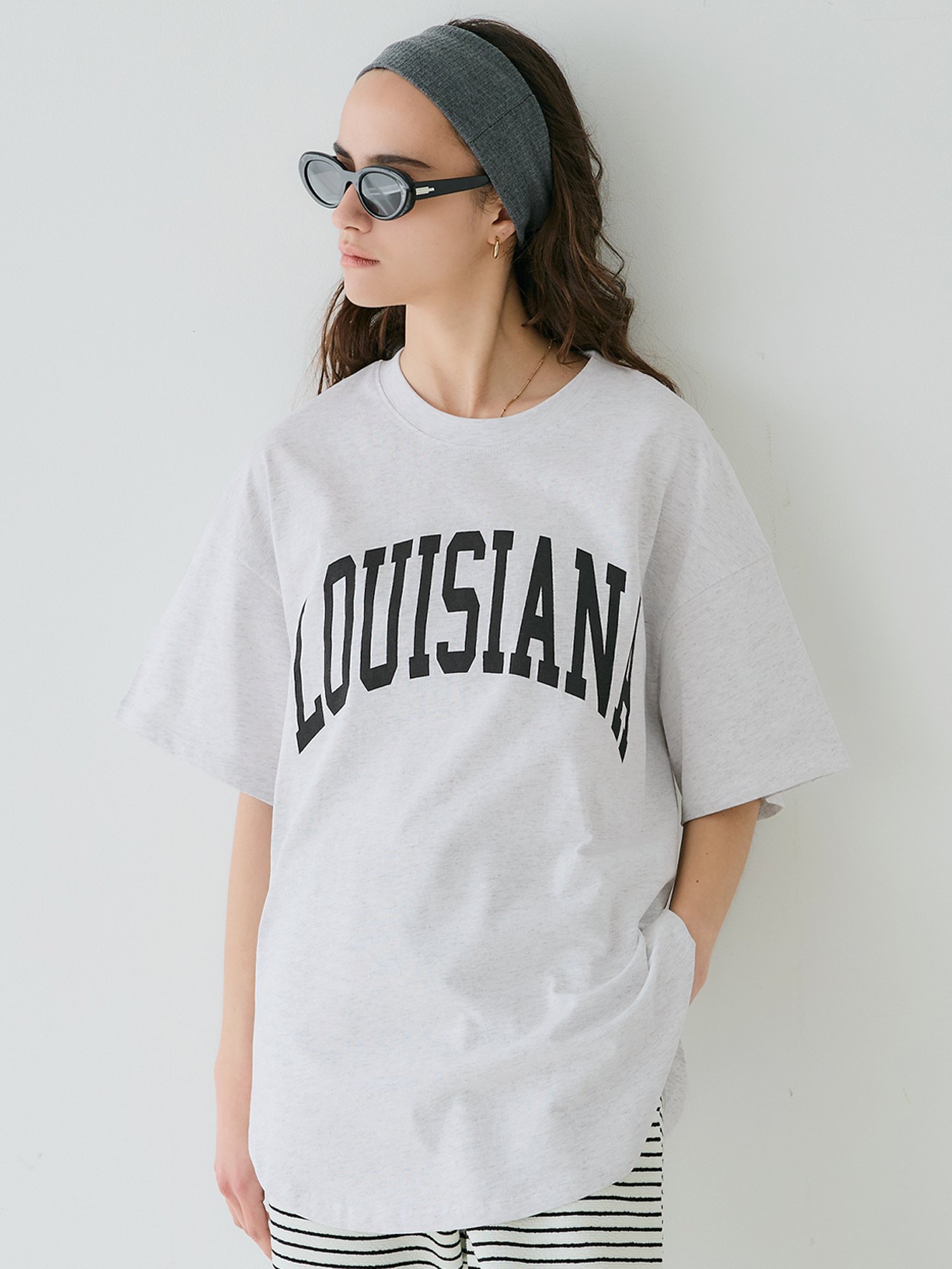 【コカ/COCA】のテールカットカレッジビッグTシャツ インテリア・キッズ・メンズ・レディースファッション・服の通販 founy(ファニー) 　ファッション　Fashion　レディースファッション　WOMEN　トップス・カットソー　Tops/Tshirt　シャツ/ブラウス　Shirts/Blouses　ロング / Tシャツ　T-Shirts　ポケット　Pocket　Lt.gray|ID: prp329100004529226 ipo3291000000032024042