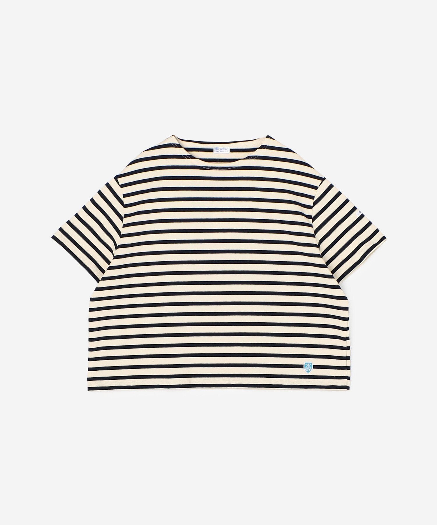 【ビショップ/Bshop】のコットンロード クルーネックTシャツ WOMEN インテリア・キッズ・メンズ・レディースファッション・服の通販 founy(ファニー) 　ファッション　Fashion　レディースファッション　WOMEN　トップス・カットソー　Tops/Tshirt　シャツ/ブラウス　Shirts/Blouses　ロング / Tシャツ　T-Shirts　カットソー　Cut And Sew　スリーブ　Sleeve　ハーフ　Half　フロント　Front　軽量　Lightweight　ECRU系1|ID: prp329100004529246 ipo3291000000032024120