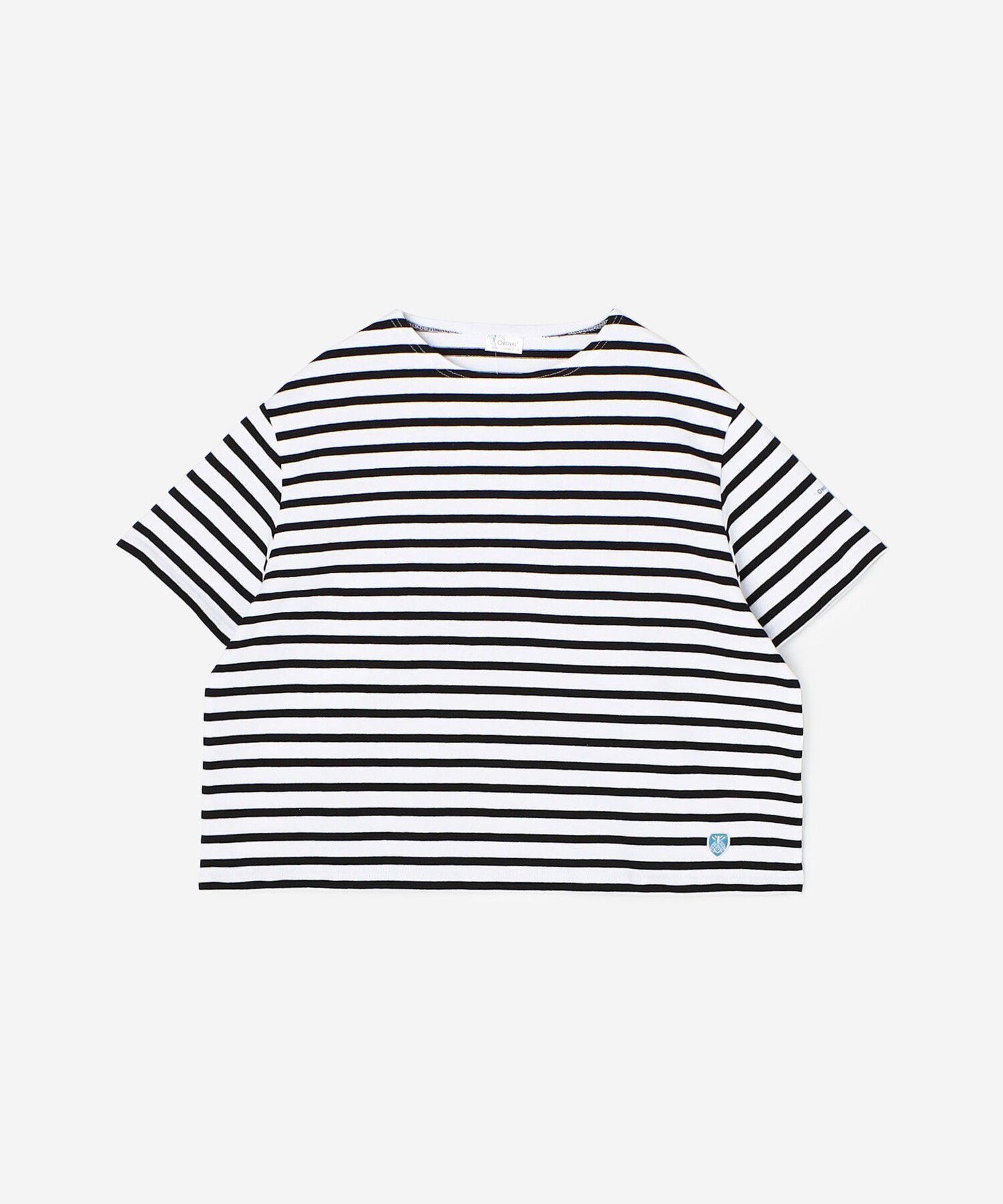 【ビショップ/Bshop】のコットンロード クルーネックTシャツ WOMEN インテリア・キッズ・メンズ・レディースファッション・服の通販 founy(ファニー) 　ファッション　Fashion　レディースファッション　WOMEN　トップス・カットソー　Tops/Tshirt　シャツ/ブラウス　Shirts/Blouses　ロング / Tシャツ　T-Shirts　カットソー　Cut And Sew　スリーブ　Sleeve　ハーフ　Half　フロント　Front　軽量　Lightweight　BLACK系1|ID: prp329100004529246 ipo3291000000032024122