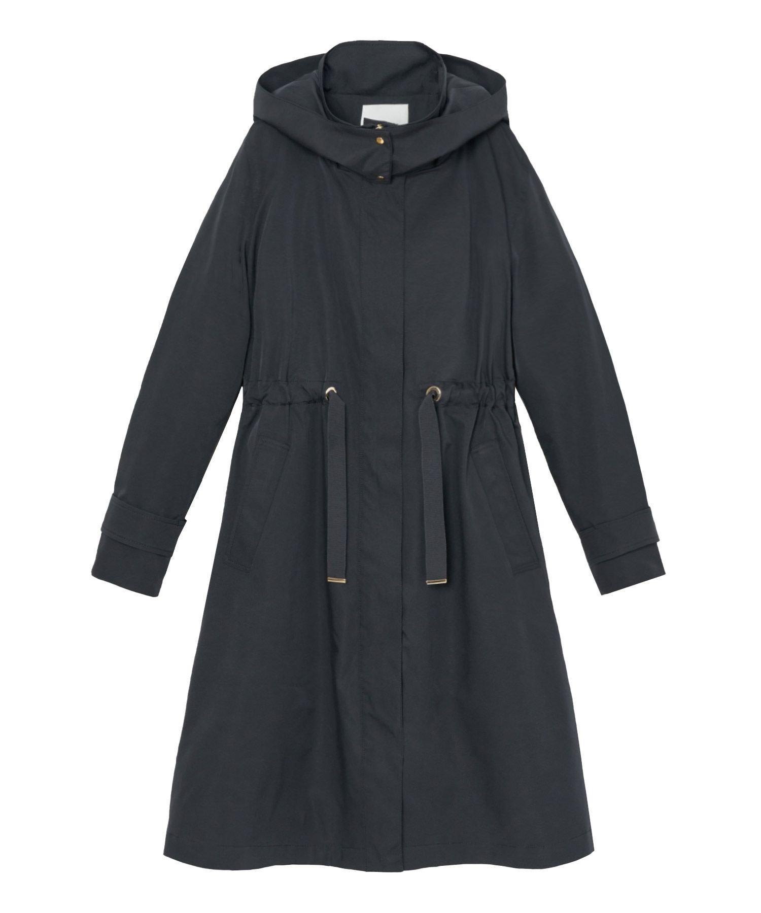 【アナイ/ANAYI】のブライトツイルライナー付きモッズコート インテリア・キッズ・メンズ・レディースファッション・服の通販 founy(ファニー) 　ファッション　Fashion　レディースファッション　WOMEN　アウター　Coat Outerwear　コート　Coats　モッズ/フィールドコート　Mods Coats/Field Coats　キルティング　Quilting　キルト　Quilt　ギャザー　Gather　ジャージー　Jersey　スタンド　Stand　スリーブ　Sleeve　フロント　Front　防寒　Cold Protection　モッズコート　Mod Coat　ライナー　Liner　リボン　Ribbon　ロング　Long　S/S・春夏　Ss・Spring/Summer　夏　Summer　navy|ID: prp329100004529262 ipo3291000000032024194
