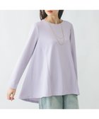 【グローバルワーク/GLOBAL WORK】のなめらかタッチテントライン長袖/289391 ラベンダー91|ID: prp329100004529266 ipo3291000000032292560