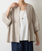 【その他のブランド/Other】のリネン羽織 ベージュ|ID: prp329100004529271 ipo3291000000032646975