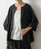 【その他のブランド/Other】のリネン羽織 ブラック|ID: prp329100004529271 ipo3291000000032646978