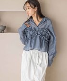 【ローリーズファーム/LOWRYS FARM】のフリルビスチェ 人気、トレンドファッション・服の通販 founy(ファニー) ファッション Fashion レディースファッション Fashion for Women トップス・カットソー Cut & Sew Tops ビスチェ Bustiers & Corset Tops / Layered Bustier Style おすすめ Recommended / Our Picks シアー Sheer, See-Through シンプル Simple, Minimal バランス Balance, Style Balance ビスチェ Bustier, Corset Top フリル Frill, Ruffle thumbnail ブルー|ID: prp329100004529292 ipo3291000000032796689