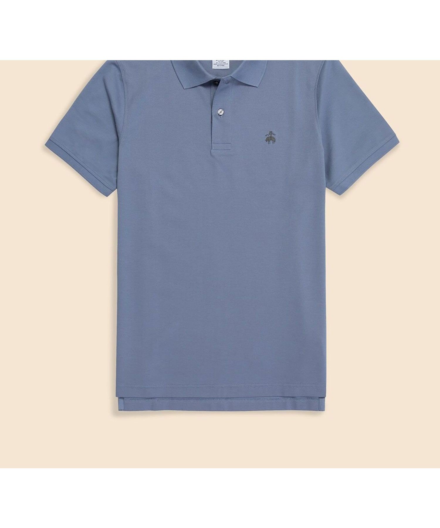 【ブルックス ブラザーズ/Brooks Brothers / MEN】のスーピマコットンストレッチ ピケ GFロゴ ポロシャツ Slim Fit インテリア・キッズ・メンズ・レディースファッション・服の通販 founy(ファニー) 　ファッション　Fashion　メンズファッション　Men's Style Online　ゴルフ　Golf　スポーツ　Sports　ビジネス 仕事 通勤　Business　ベーシック　Basic　ポロシャツ　Polo Shirt　人気　Popularity　半袖　Short Sleeve　ブルー系その他|ID: prp329100004529296 ipo3291000000032657347