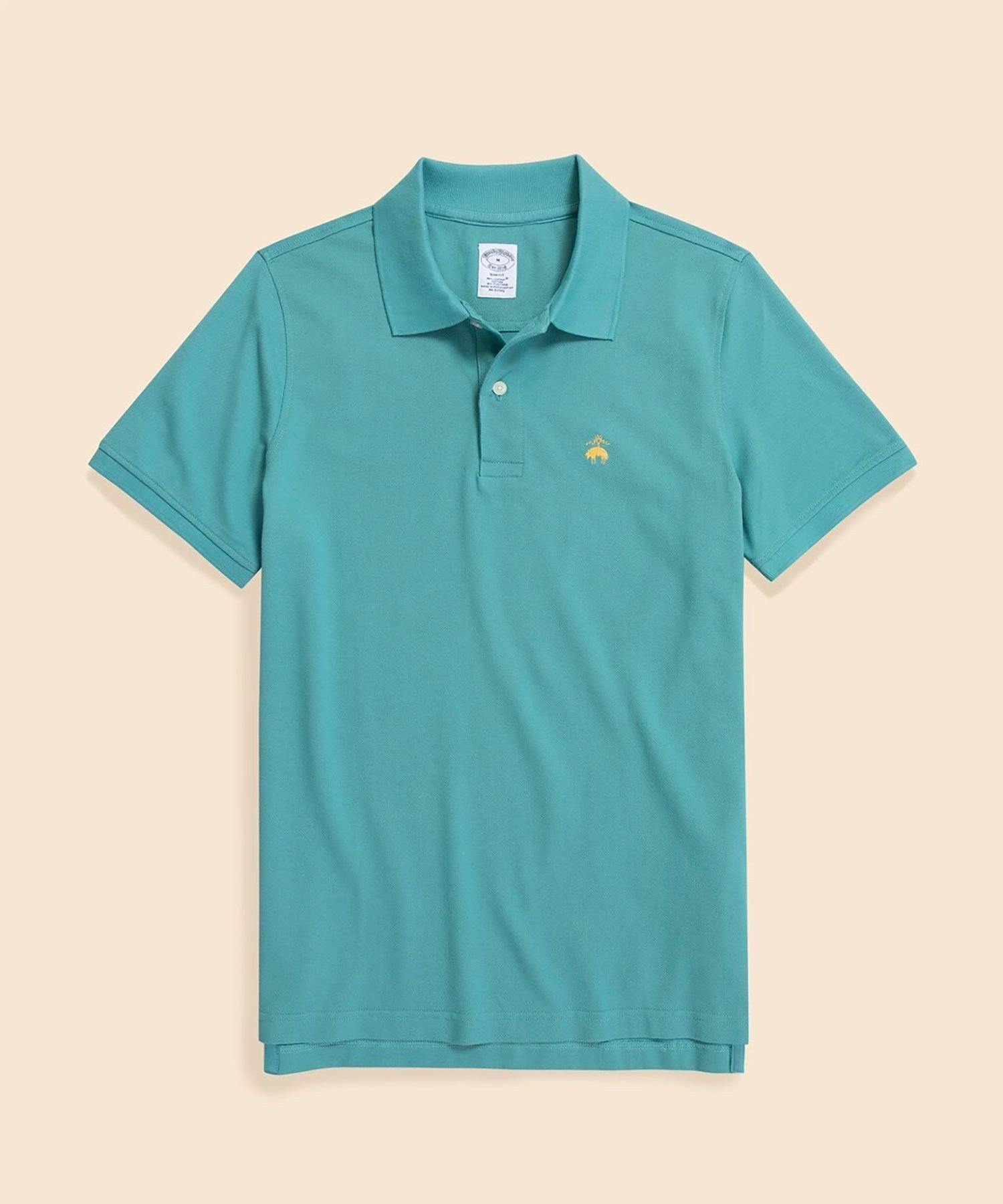 【ブルックス ブラザーズ/Brooks Brothers / MEN】のスーピマコットンストレッチ ピケ GFロゴ ポロシャツ Slim Fit インテリア・キッズ・メンズ・レディースファッション・服の通販 founy(ファニー) 　ファッション　Fashion　メンズファッション　Men's Style Online　ゴルフ　Golf　スポーツ　Sports　ビジネス 仕事 通勤　Business　ベーシック　Basic　ポロシャツ　Polo Shirt　人気　Popularity　半袖　Short Sleeve　ブルー系その他2|ID: prp329100004529296 ipo3291000000032657356
