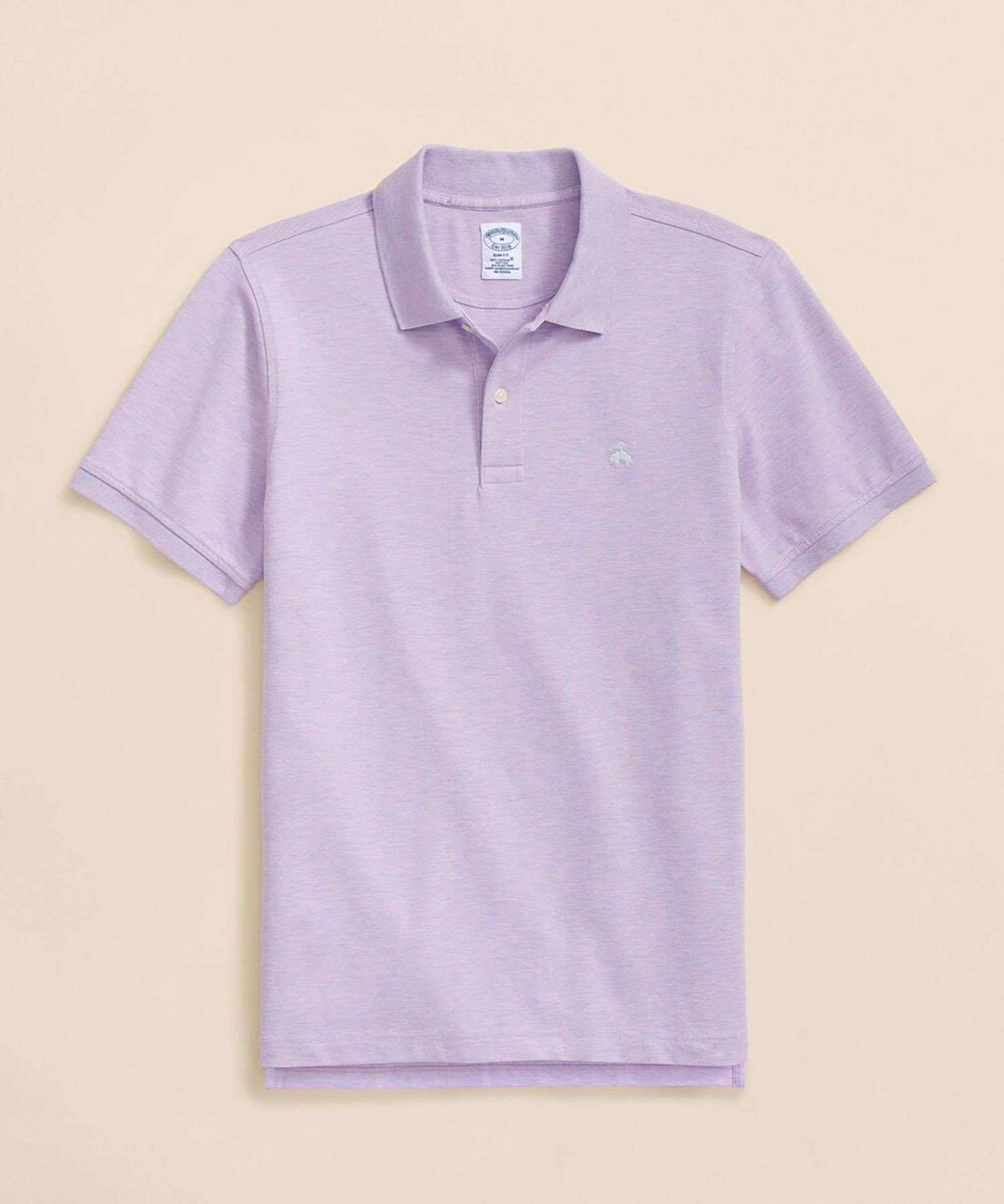 【ブルックス ブラザーズ/Brooks Brothers / MEN】のスーピマコットンストレッチ ピケ GFロゴ ポロシャツ Slim Fit インテリア・キッズ・メンズ・レディースファッション・服の通販 founy(ファニー) 　ファッション　Fashion　メンズファッション　Men's Style Online　ゴルフ　Golf　スポーツ　Sports　ビジネス 仕事 通勤　Business　ベーシック　Basic　ポロシャツ　Polo Shirt　人気　Popularity　半袖　Short Sleeve　パープル|ID: prp329100004529296 ipo3291000000032657362