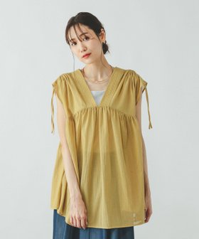 【グローバルワーク/GLOBAL WORK】のエアリラギャザーブラウス/325956 人気、トレンドファッション・服の通販 founy(ファニー) ファッション Fashion レディースファッション WOMEN トップス・カットソー Tops/Tshirt シャツ/ブラウス Shirts/Blouses おすすめ Recommend ギャザー Gather ストレート Straight デニム Denim ワイド Wide |ID:prp329100004529297
