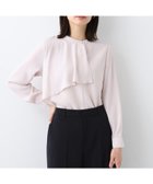 【インディヴィ/INDIVI】の春SALE!【洗える/UVケア】ヨークフリルブラウス ピンクベージュ|ID: prp329100004529306 ipo3291000000032024378
