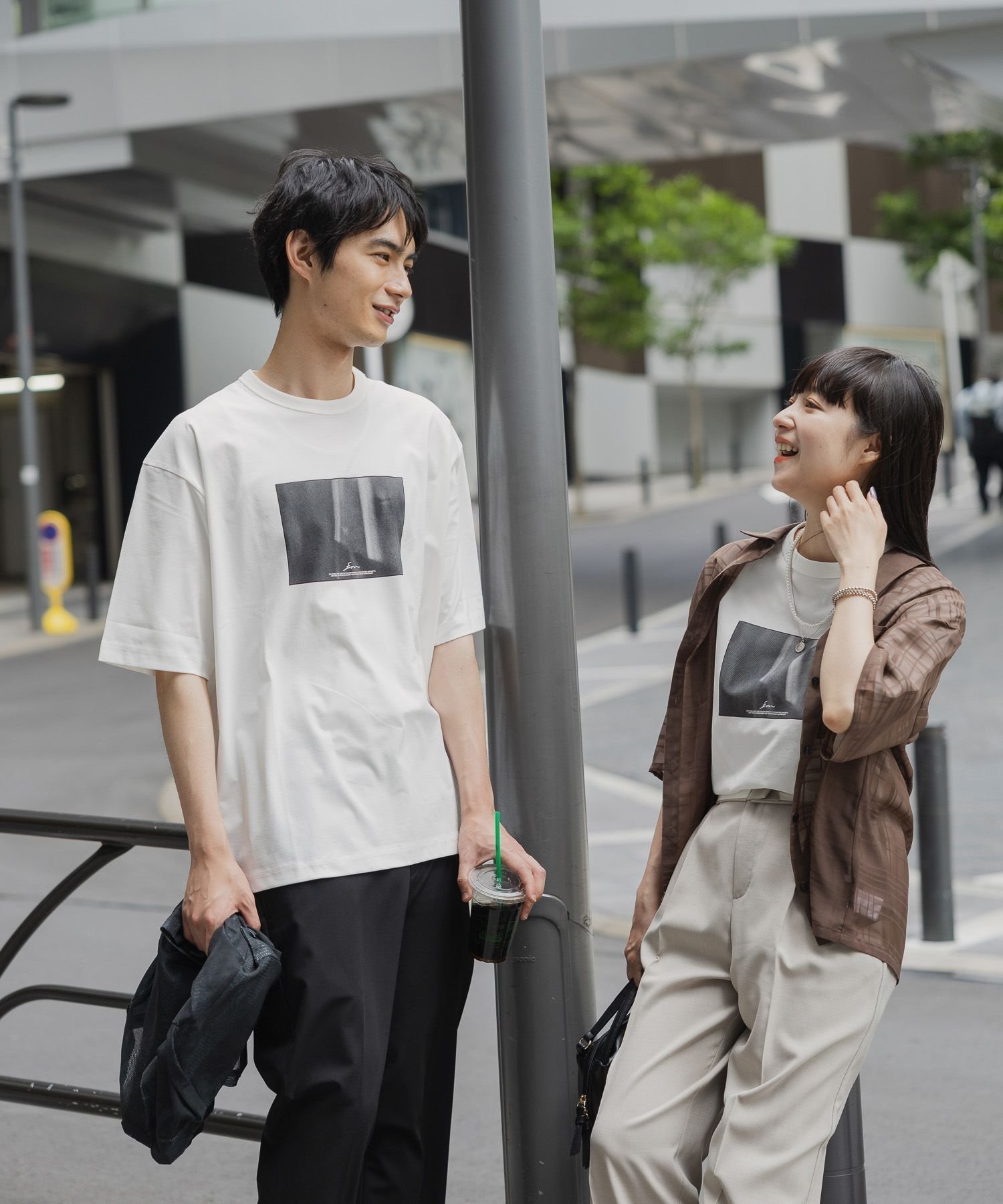 【グローバルワーク/GLOBAL WORK】のサラサラ快適DRYプリントTシャツ/半袖/288117 インテリア・キッズ・メンズ・レディースファッション・服の通販 founy(ファニー) 　ファッション　Fashion　レディースファッション　Fashion for Women　トップス・カットソー　Cut & Sew Tops　シャツ・ブラウス・オフィスカジュアル　Elegant Blouses & Button-Ups　ロングTシャツ・Tシャツ　Longline T-Shirts & Tees　おすすめ　Recommended / Our Picks　プリント　Print, Printed Pattern　リラックス　Relax, Relaxed Fit　エレガント 上品　Elegant　半袖　Short Sleeve, Half Sleeve　吸水　Absorbent, Quick-Dry　抗菌　Antibacterial, Bacteria-Resistant　オフ*前フォト05|ID: prp329100004529307 ipo3291000000032727998