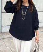 【その他のブランド/Other】の【再入荷!】バックジップロングスリーブTブラウス ブラック|ID: prp329100004529308 ipo3291000000032024390