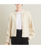 【ビューティ&ユース ユナイテッドアローズ/BEAUTY&YOUTH / UNITED ARROWS】のダブルフェイス リングボタンカーディガン -ウォッシャブル- 人気、トレンドファッション・服の通販 founy(ファニー) ファッション Fashion レディースファッション WOMEN トップス・カットソー Tops/Tshirt カーディガン Cardigans ウォッシャブル Washable カットソー Cut And Sew ダブル Double 定番 Standard 人気 Popularity フェイス Face フロント Front プリント Print ベーシック Basic ボーダー Border 羽織 Haori ロング Long thumbnail OFF WHITE|ID: prp329100004529310 ipo3291000000032381076