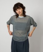 【ビューティ&ユース ユナイテッドアローズ/BEAUTY&YOUTH / UNITED ARROWS】の6(ROKU) コットンナイロン シアーボーダーTシャツ 人気、トレンドファッション・服の通販 founy(ファニー) ファッション Fashion レディースファッション WOMEN トップス・カットソー Tops/Tshirt シャツ/ブラウス Shirts/Blouses ロング / Tシャツ T-Shirts インナー Inner シアー Sheer ボーダー Border thumbnail MD.GRAY|ID: prp329100004529328 ipo3291000000032469174