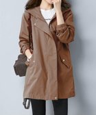 【アミュレット/Amulet】の【Amulet】フライフロントマウンテンパーカー 人気、トレンドファッション・服の通販 founy(ファニー) ファッション Fashion レディースファッション WOMEN トップス・カットソー Tops/Tshirt パーカ Sweats シンプル Simple チュニック Tunic ビッグ Big ビジネス 仕事 通勤 Business thumbnail ブラウン|ID: prp329100004529330 ipo3291000000032024469