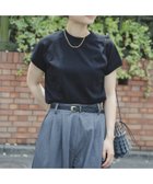 【ビーミングライフストアバイビームス/B:MING LIFE STORE by BEAMS】の【ソフトタッチ/コットン100%/ウォッシャブル/半袖】フレンチ モックネック プルオーバー 25SS お出かけ 体型カバー 着痩せ 人気、トレンドファッション・服の通販 founy(ファニー) ファッション Fashion レディースファッション Ladies' Fashion Online トップス・カットソー Tops/Tshirt プルオーバー Pullover ウォッシャブル Washable カーゴパンツ Cargo Pants コンパクト Compact スラックス Slacks スリーブ Sleeve デニム Denim バランス Balance フレンチ French ボトム Bottom 半袖 Short Sleeve モックネック Mock Neck エレガント 上品 Elegant 2025年 2025 2025春夏・S/S Ss,Spring/Summer,2025 thumbnail BLACK|ID: prp329100004529338 ipo3291000000032655131