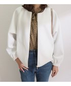 【その他のブランド/Other】のダンボールポンチ ノーカラーギャザーブルゾン アイボリー|ID: prp329100004529353 ipo3291000000032024567