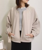 【その他のブランド/Other】のダンボールポンチ ノーカラーギャザーブルゾン ベージュ|ID: prp329100004529353 ipo3291000000032024569