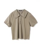 【マーコート/MARcourt】のmizuiro ind ワイドカラーポロシャツ ダークベージュ|ID: prp329100004529354 ipo3291000000032640740
