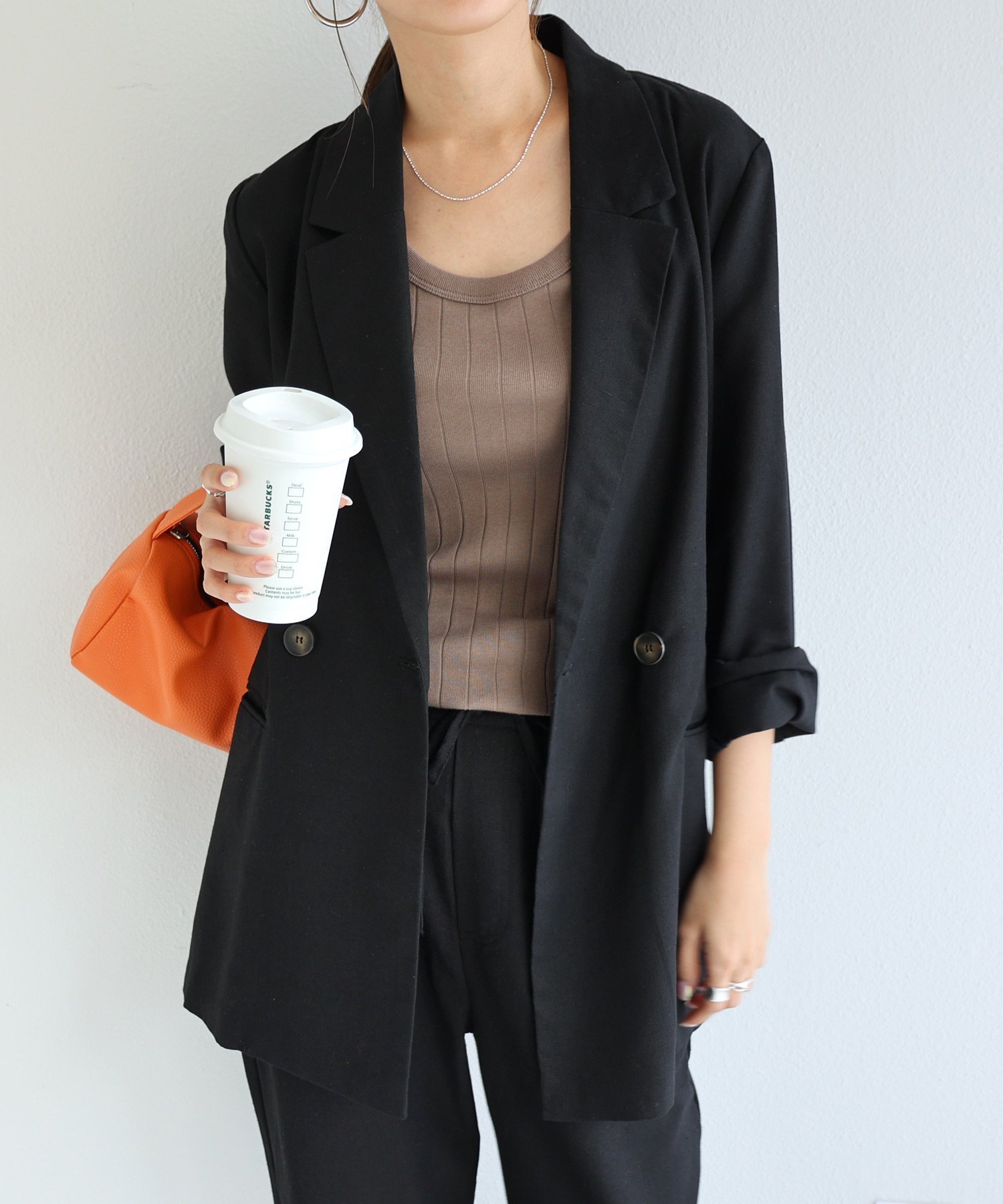 【その他のブランド/Other】のリネンブレンド ダブル ジャケット 人気、トレンドファッション・服の通販 founy(ファニー) 　ファッション　Fashion　レディースファッション　WOMEN　アウター　Coat Outerwear　ジャケット　Jackets　ジャケット　Jacket　ダブル　Double　リネン　Linen　人気　Popularity　 other-1|ID: prp329100004529360 ipo3291000000032024598