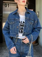 【チャオパニックティピー/CIAOPANIC TYPY】の【KELLY】vintagedenimショート丈ジャケット ネイビー|ID: prp329100004529370 ipo3291000000032666076