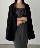 【ジュノア/JUNOAH】のlouere ノーカラージャケット ブラック|ID: prp329100004529371 ipo3291000000033900009