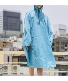 【ニコアンド/niko and】のオリジナルニコロゴ自転車レインポンチョ サックス85|ID: prp329100004529372 ipo3291000000032560737