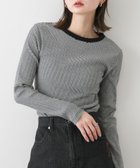 【センスオブプレイス/SENSE OF PLACE by URBAN RESEARCH】の『WEB限定』クルーネックリンガーボーダーTシャツ BLACK|ID: prp329100004529376 ipo3291000000032024677