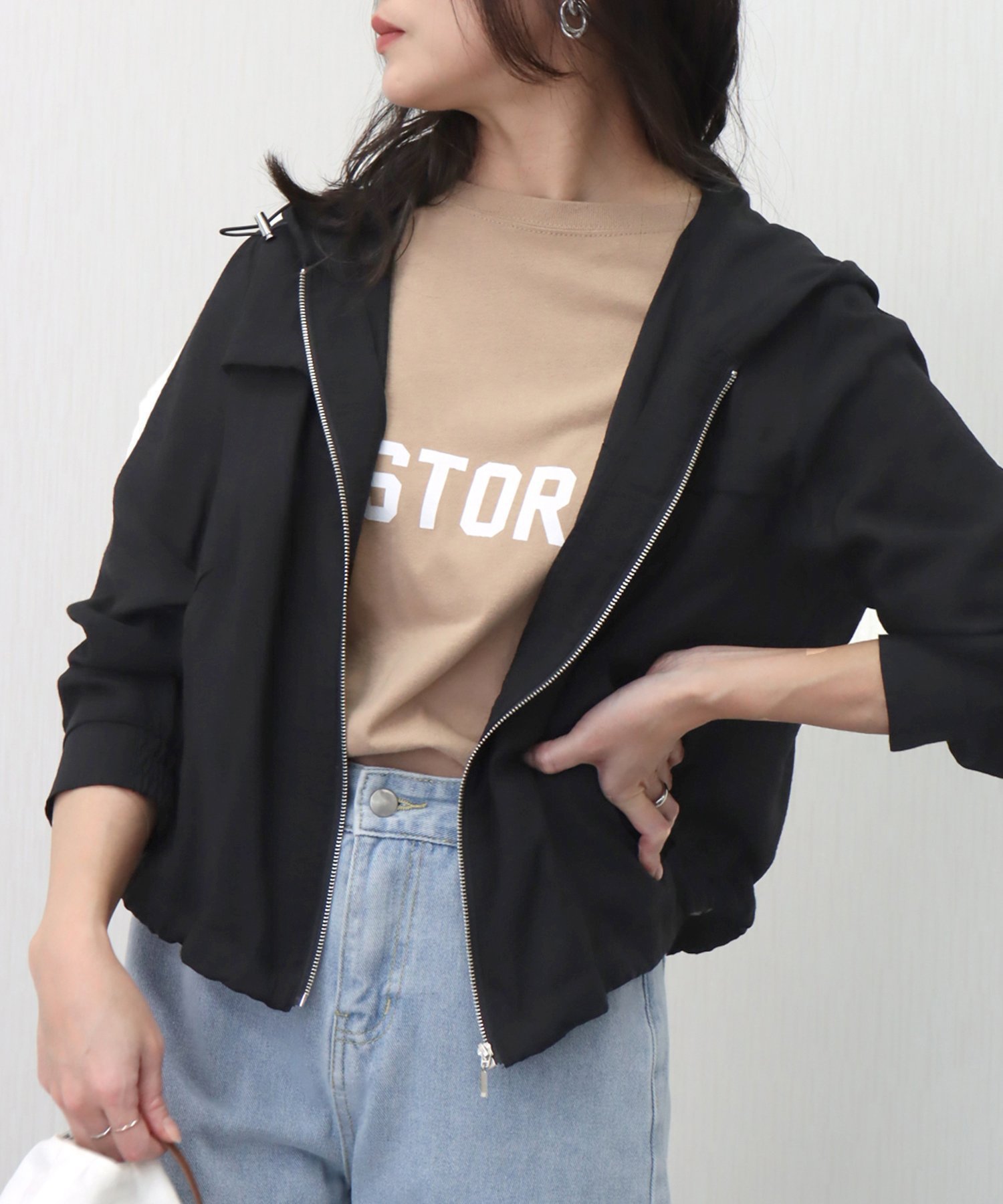 【その他のブランド/Other】のシアーマウンテンパーカー フード付きブルゾン インテリア・キッズ・メンズ・レディースファッション・服の通販 founy(ファニー) 　ファッション　Fashion　レディースファッション　WOMEN　アウター　Coat Outerwear　ブルゾン　Blouson/Jackets　トップス・カットソー　Tops/Tshirt　パーカ　Sweats　シアー　Sheer　パーカー　Hoodie　ブルゾン　Blouson　ポケット　Pocket　夏　Summer　定番　Standard　クロ|ID: prp329100004529380 ipo3291000000032024690