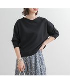 【アーバンリサーチ ドアーズ/URBAN RESEARCH DOORS】の『UR GREEN』ミニ裏毛ラグランプルオーバー BLACK|ID: prp329100004529382 ipo3291000000032345337