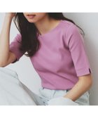【インデックス/INDEX】の《7色展開/XS-LLサイズ》ボートネックリブトップス【UV/洗濯機洗い可】 人気、トレンドファッション・服の通販 founy(ファニー) ファッション Fashion レディースファッション Fashion for Women トップス・カットソー Cut & Sew Tops アクセサリー Fashion Accessories エレガント 上品 Elegant シルケット Silket, Silky Cotton テレコ Ribbed, Rib Stitch フィット Fit, Slim Fit フェミニン Feminine, Girly ワイド Wide, Wide Fit おすすめ Recommended / Our Picks 夏 Summer thumbnail ピンク|ID: prp329100004529393 ipo3291000000033624901