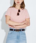 【サニーレーベル/Sonny Label / URBAN RESEARCH】のJQベーシックコンパクトTシャツ ピンク系|ID: prp329100004529396 ipo3291000000033570769