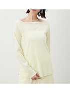 【ミラオーウェン/Mila Owen】の【セットアップ対応】フロッキーベロアボートネックトップス LIME[022]|ID: prp329100004529402 ipo3291000000032024776
