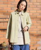 【デコイ/DECOY Since1981】の【防花粉】【はっ水】ステンカラーコート グリーン|ID: prp329100004529415 ipo3291000000032024823