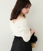 【ナチュラルクチュール/natural couture】の【WEB限定】アイレットカットレースクロスオフショルプルオーバー オフホワイト|ID: prp329100004529431 ipo3291000000032024891
