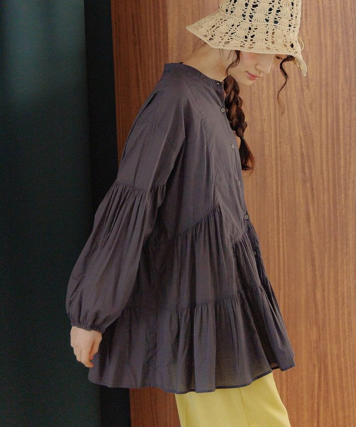 【ニコアンド/niko and】のプレミアムローンティアードブラウス インテリア・キッズ・メンズ・レディースファッション・服の通販 founy(ファニー) https://founy.com/ ファッション Fashion レディースファッション WOMEN トップス・カットソー Tops/Tshirt シャツ/ブラウス Shirts/Blouses おすすめ Recommend アシメトリー Asymmetry ギャザー Gather ティアード Tiered フェミニン Feminine プレミアム Premium 人気 Popularity 羽織 Haori |ID: prp329100004529433 ipo3291000000032024896
