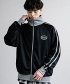 【ロッキーモンロー/Rocky Monroe】のエステルダンボール サイドラインワンポイントロゴ刺繍トラックジャケット 人気、トレンドファッション・服の通販 founy(ファニー) ファッション Fashion レディースファッション WOMEN アウター Coat Outerwear ジャケット Jackets ジャケット Jacket スポーティ Sporty スマート Smart ドレープ Drape ハイネック High Neck ポケット Pocket ワンポイント One Point 切替 Switching thumbnail A.ブラック|ID: prp329100004529445 ipo3291000000032379446