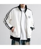 【ロッキーモンロー/Rocky Monroe】のエステルダンボール サイドラインワンポイントロゴ刺繍トラックジャケット 人気、トレンドファッション・服の通販 founy(ファニー) ファッション Fashion レディースファッション WOMEN アウター Coat Outerwear ジャケット Jackets ジャケット Jacket スポーティ Sporty スマート Smart ドレープ Drape ハイネック High Neck ポケット Pocket ワンポイント One Point 切替 Switching thumbnail A.アイボリー|ID: prp329100004529445 ipo3291000000032379448