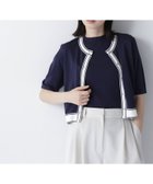 【ナチュラル ビューティー ベーシック/NATURAL BEAUTY BASIC】のボトルネックバイカラーアンサンブル 人気、トレンドファッション・服の通販 founy(ファニー) ファッション Fashion レディースファッション WOMEN トップス・カットソー Tops/Tshirt アンサンブル Knit Ensemble おすすめ Recommend アンサンブル Ensemble インナー Inner カーディガン Cardigan コンパクト Compact ノースリーブ No Sleeve 半袖 Short Sleeve thumbnail ネイビー×オフ2|ID: prp329100004529447 ipo3291000000032361721