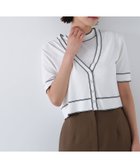 【ナチュラル ビューティー ベーシック/NATURAL BEAUTY BASIC】のボトルネックバイカラーアンサンブル オフ×クロ2|ID: prp329100004529447 ipo3291000000033636305