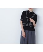 【ナチュラル ビューティー ベーシック/NATURAL BEAUTY BASIC】のボトルネックバイカラーアンサンブル クロ×オフ2|ID: prp329100004529447 ipo3291000000033636307