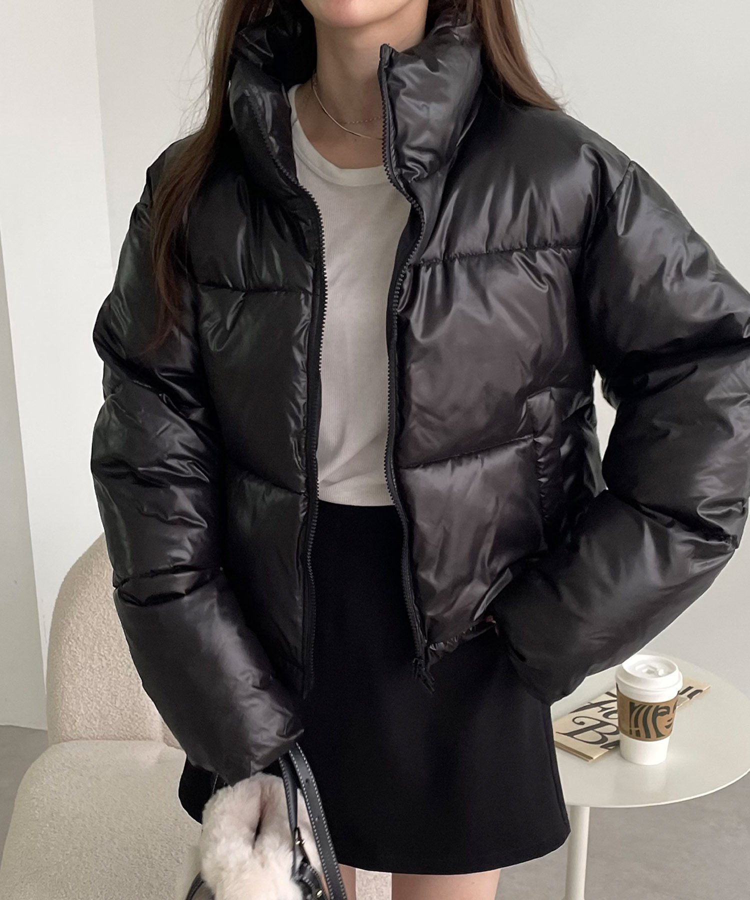 【その他のブランド/Other】のナイロン タフタ 中綿 ジャケット インテリア・キッズ・メンズ・レディースファッション・服の通販 founy(ファニー) 　ファッション　Fashion　レディースファッション　WOMEN　アウター　Coat Outerwear　ジャケット　Jackets　おすすめ　Recommend　コンパクト　Compact　ショート　Short　ジャケット　Jacket　タフタ　Taffeta　トレンド　Trend　ドローコード　Draw Cord　バランス　Balance　ブラウジング　Browsing　ポケット　Pocket　ブラック【B】|ID: prp329100004529448 ipo3291000000032024973