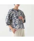 【アフタヌーンティー リビング/Afternoon Tea LIVING】のランタンスリーブブラウス/リバティプリント 人気、トレンドファッション・服の通販 founy(ファニー) ファッション Fashion レディースファッション WOMEN トップス・カットソー Tops/Tshirt シャツ/ブラウス Shirts/Blouses ショート Short トレンド Trend ブロード Broad 別注 Special Order thumbnail ネイビー|ID: prp329100004529452 ipo3291000000032024986