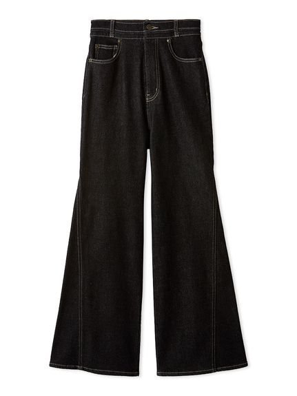 【スナイデル/SNIDEL】の【00サイズあり】Sustainableストレッチフレアデニムパンツ インテリア・キッズ・メンズ・レディースファッション・服の通販 founy(ファニー) 　ファッション　Fashion　レディースファッション　Fashion for Women　パンツ　Pants & Trousers　デニムパンツ・ジーンズ・美脚デニム　Denim Jeans & Pants　ウォッシュ　Washed Finish　エレガント 上品　Elegant　ストレッチ　Stretch, Stretchy Fabric　デニム　Denim, Jeans Material　フレア　Flare, Flared　ポケット　Pocket, Pocket Detail　ヴィンテージ　Vintage Style　IND[088]|ID: prp329100004529835 ipo3291000000033057769