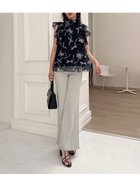 【スナイデル/SNIDEL】の【00サイズあり】Sustainableストレッチフレアデニムパンツ LGRY[005]|ID: prp329100004529835 ipo3291000000034586729