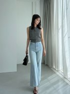 【スナイデル/SNIDEL】の【00サイズあり】Sustainableストレッチフレアデニムパンツ LBLU[081]|ID: prp329100004529835 ipo3291000000034586732